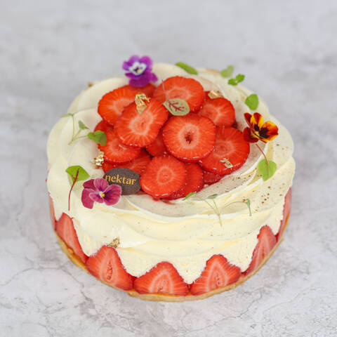 Fraisier, pâtisserie, Nektar