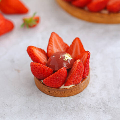 Tate aux fraises, pâtisserie, Nektar