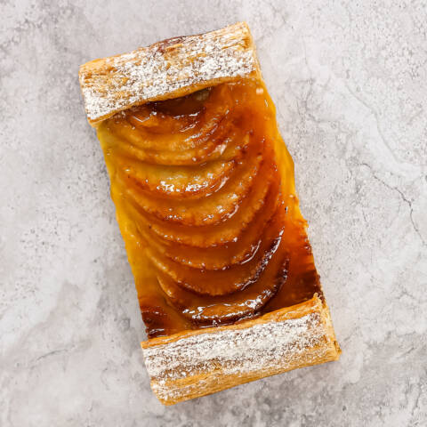Tarte aux pommes, pâtisserie Nektar