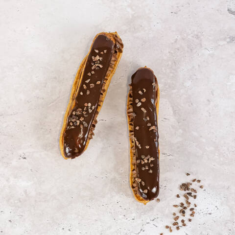 Eclair au chocolat, pâtisserie Nektar