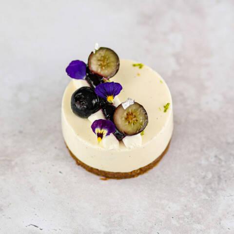Cheese cake myrtille, Nektar